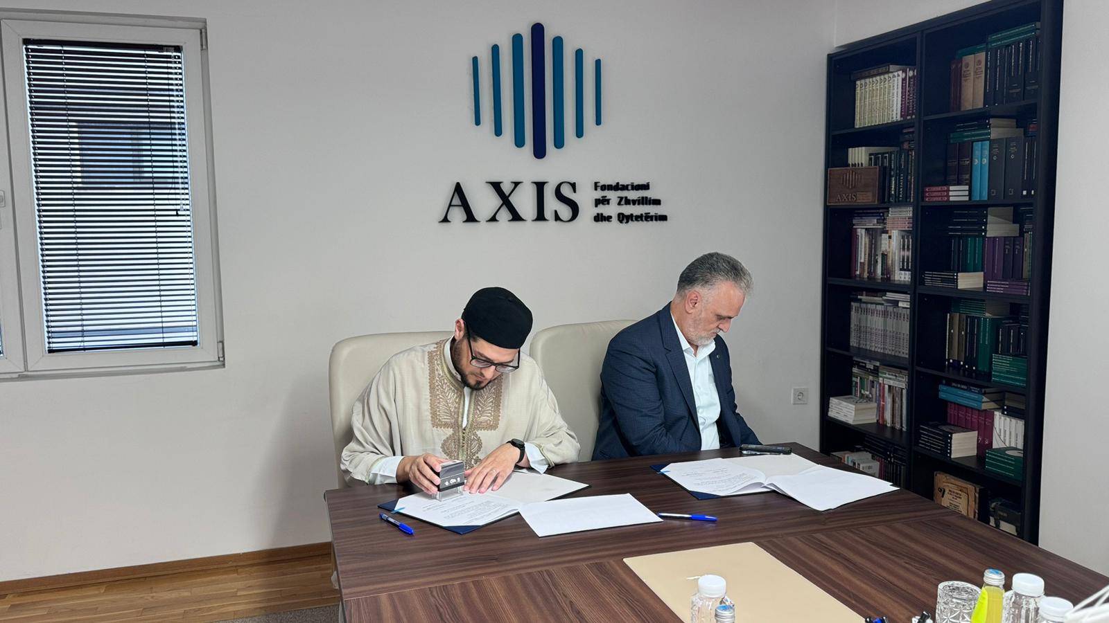 Imam Training and Development Signs a Memorandum of Understanding with AXIS Foundation for Development and Civilization